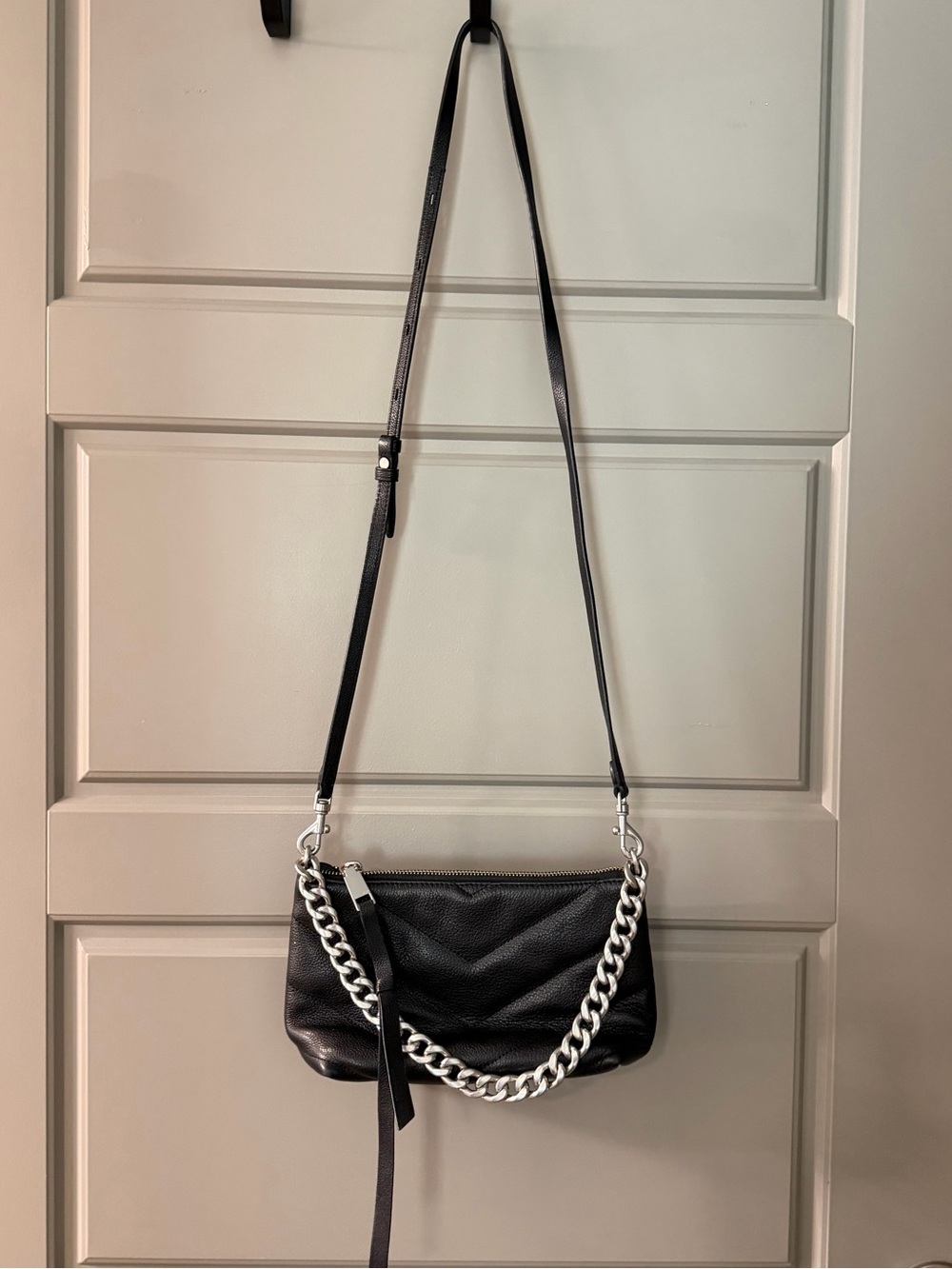 Rebecca Minkoff EDIE LEATHER CROSSBODY BAG (Small)